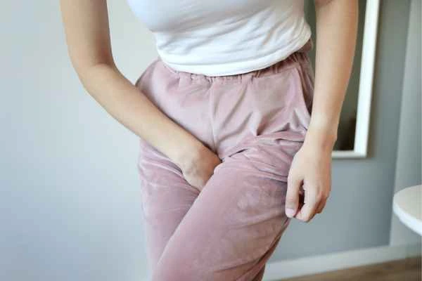 woman struggling with urine incontinence Hampstead