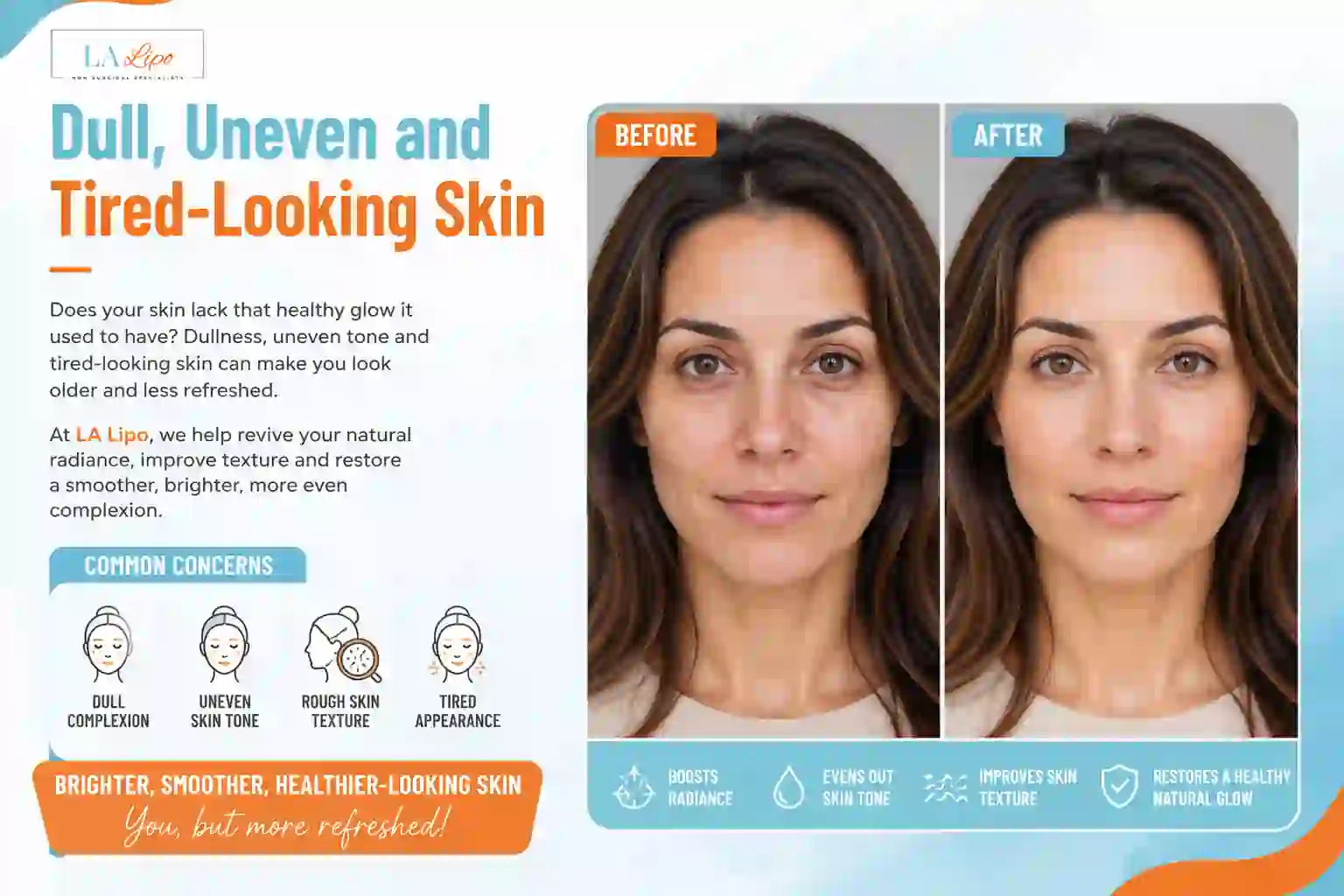 Sign #5: Dull, Uneven and Tired-Looking Skin Hampstead